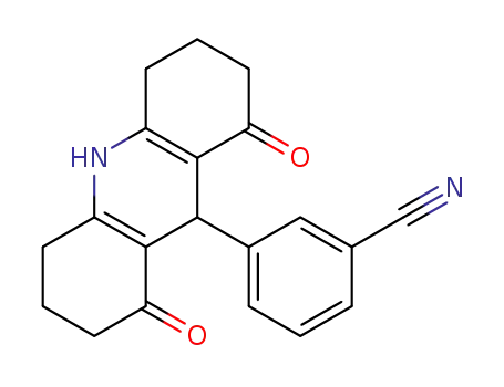 Benzonitrile,3-(1,2,3,4,5,6,7,8,9,10-decahydro-1,8-dioxo-9-acridinyl)-