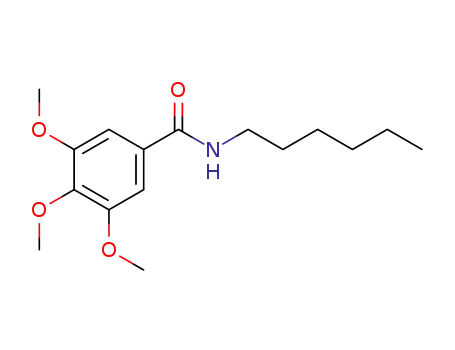 3,4,5-trimethoxy-benzoic acid hexylamide