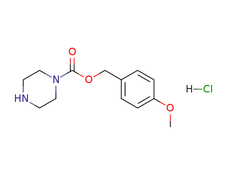 Piperazine-1-carboxylic acid 4-methoxy-benzyl ester hydrochloride