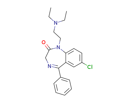 2H-1,4-Benzodiazepin-2-one,7-chloro-1-[2-(diethylamino)ethyl]-1,3-dihydro-5-phenyl-