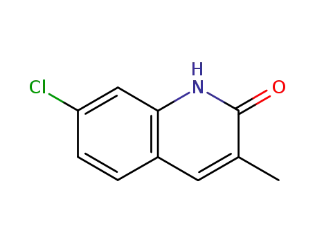Molecular Structure of 59412-11-2 (2(1H)-Quinolinone, 7-chloro-3-methyl-)