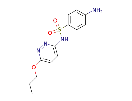 4-amino-<i>N</i>-(6-propoxy-pyridazin-3-yl)-benzenesulfonamide