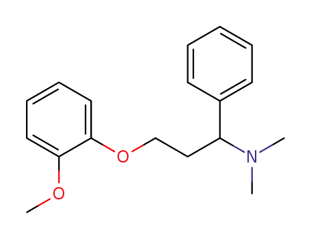N,N-dimethyl 3-(o-anisyloxy)-1-phenylpropylamine