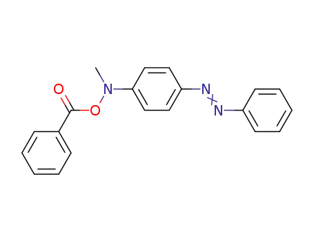 Molecular Structure of 6098-46-0 (N-benzoyloxy-N-methyl-4-aminoazobenzene)