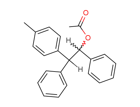 (β)-1,2-Diphenyl-2-p-tolyl-aethanol-essigsaeureester
