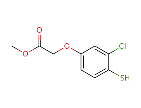 Acetic acid, (3-chloro-4-mercaptophenoxy)-, methyl ester