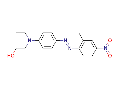 Molecular Structure of 62570-21-2 (Ethanol, 2-[ethyl[4-[(2-methyl-4-nitrophenyl)azo]phenyl]amino]-)
