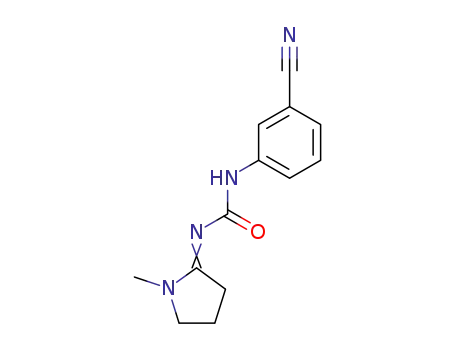 Urea, (3-cyanophenyl)(1-methyl-2-pyrrolidinylidene)-