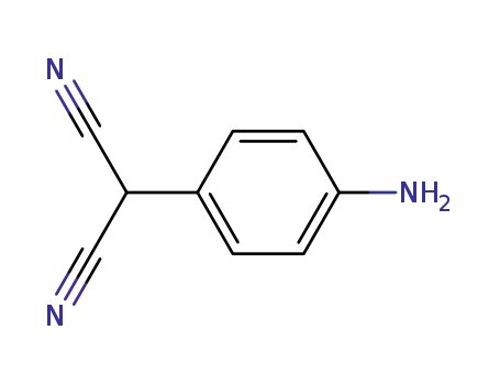 Molecular Structure of 90322-85-3 (Propanedinitrile, (4-aminophenyl)-)