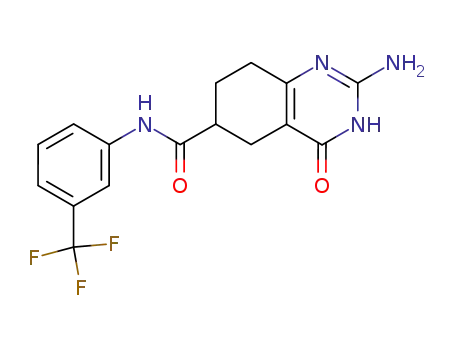 2-amino-4-oxo-N-[3-(trifluoromethyl)phenyl]-1,4,5,6,7,8-hexahydroquinazoline-6-carboxamide
