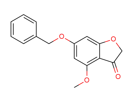 4-Methoxy-6-benzyloxybenzofuran-3<2H>-on