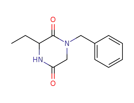 1- 벤질 -3- 에틸렌-피페 라진 -2,5- 디온