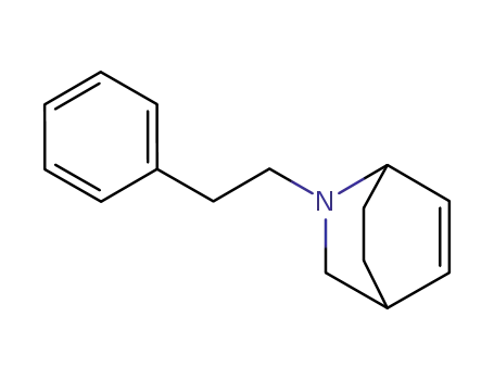 Molecular Structure of 61088-67-3 (2-Azabicyclo[2.2.2]oct-5-ene, 2-(2-phenylethyl)-)