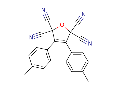 2,2,5,5-Furantetracarbonitrile, 3,4-bis(4-methylphenyl)-