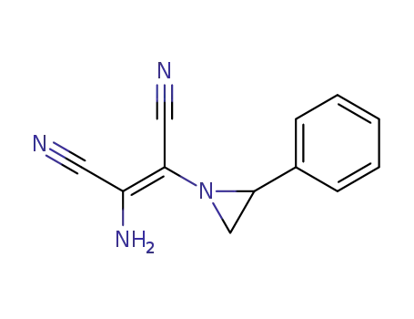 2-Butenedinitrile, 2-amino-3-(2-phenyl-1-aziridinyl)-, (Z)-