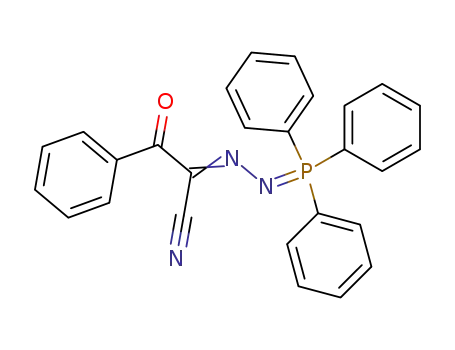 Molecular Structure of 61095-50-9 (Benzenepropanenitrile,
b-oxo-a-[(triphenylphosphoranylidene)hydrazono]-)