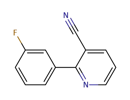 3-Pyridinecarbonitrile, 2-(3-fluorophenyl)-