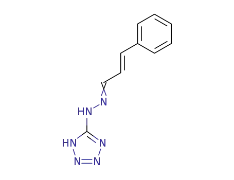 2-Propenal, 3-phenyl-, 1H-tetrazol-5-ylhydrazone
