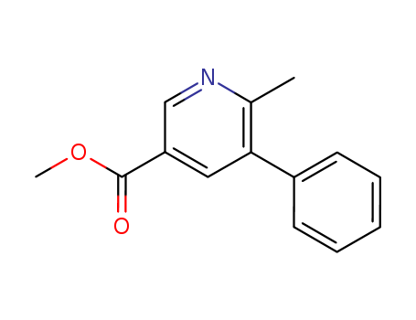3-Pyridinecarboxylic acid, 6-methyl-5-phenyl-, methyl ester