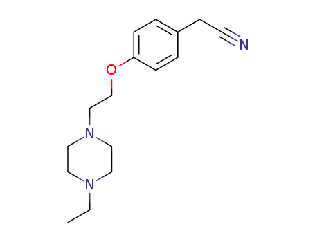{4-[2-(4-ethyl-piperazin-1-yl)-ethoxy]-phenyl}-acetonitrile