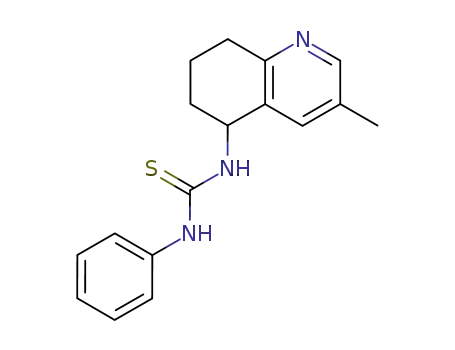N-(3-Methyl-5,6,7,8-tetrahydroquinolin-5-yl)-N'-phenylthiourea