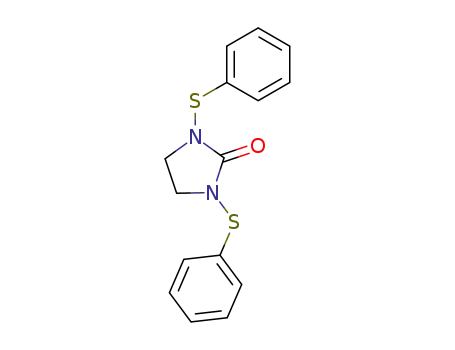 Molecular Structure of 17796-96-2 (2-Imidazolidinone, 1,3-bis(phenylthio)-)