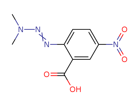 Benzoicacid, 2-(3,3-dimethyl-1-triazen-1-yl)-5-nitro- cas  66974-69-4