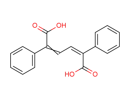 Molecular Structure of 62498-09-3 (2,4-Hexadienedioic acid, 2,5-diphenyl-)