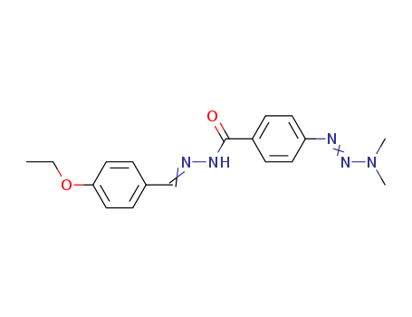 4-dimethylaminodiazenyl-N-[(4-ethoxyphenyl)methylideneamino]benzamide