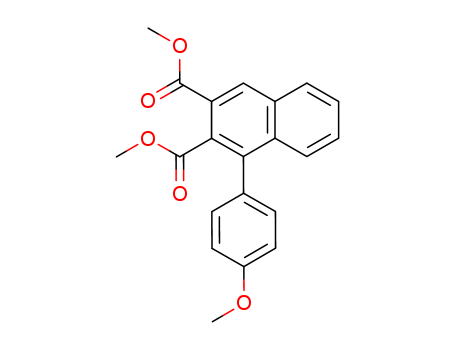2,3-Naphthalenedicarboxylic acid, 1-(4-methoxyphenyl)-, dimethyl ester