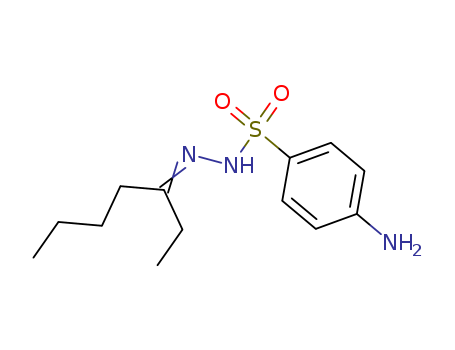 Benzenesulfonic acid,4-amino-, 2-(1-ethylpentylidene)hydrazide cas  5448-73-7