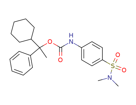 Carbanilic acid,p-(dimethylsulfamoyl)-, a-cyclohexyl-a-methylbenzylester (8CI)