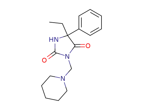 5-ethyl-5-phenyl-3-piperidin-1-ylmethyl-imidazolidine-2,4-dione