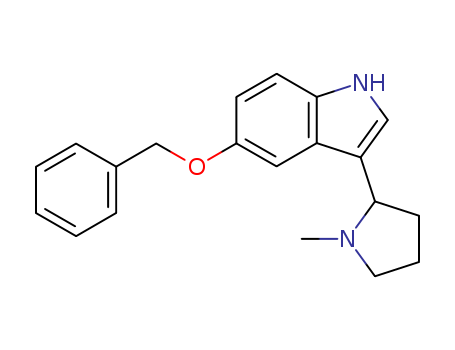 1H-Indole,3-(1-methyl-2-pyrrolidinyl)-5-(phenylmethoxy)-