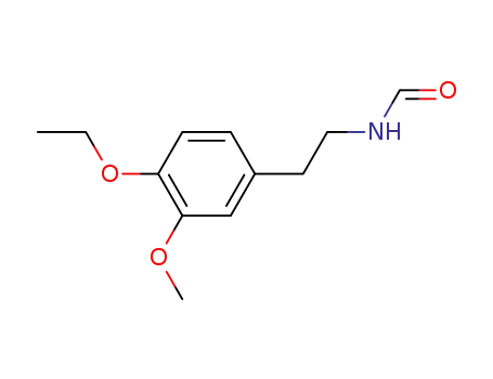 Molecular Structure of 857789-78-7 (<i>N</i>-(4-ethoxy-3-methoxy-phenethyl)-formamide)