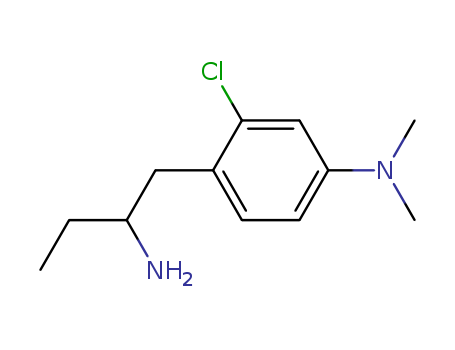 2-CHLORO-4-(DIMETHYLAMINO)- R-ETHYL-BENZENEETHANAMINE