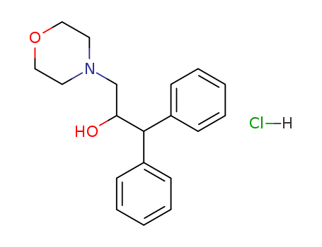 4-Morpholineethanol, a-(diphenylmethyl)-, hydrochloride(1:1) cas  6935-62-2