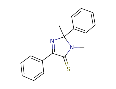 4H-Imidazole-4-thione, 2,3-dihydro-2,3-dimethyl-2,5-diphenyl-
