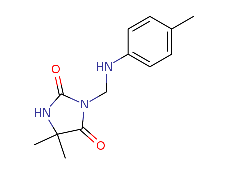 2,4-Imidazolidinedione, 5,5-dimethyl-3-[[(4-methylphenyl)amino]methyl]-