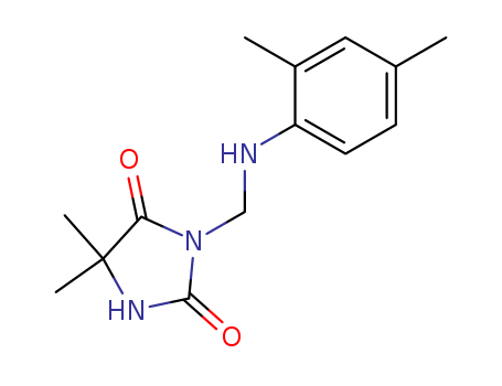 2,4-Imidazolidinedione, 3-[[(2,4-dimethylphenyl)amino]methyl]-5,5-dimethyl-