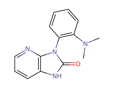 2H-Imidazo[4,5-b]pyridin-2-one,
3-[2-(dimethylamino)phenyl]-1,3-dihydro-