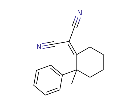 Propanedinitrile, (2-methyl-2-phenylcyclohexylidene)-