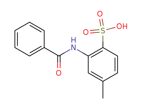2-Benzamido-4-methylbenzene-1-sulfonic acid
