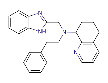 8-Quinolinamine,
N-(1H-benzimidazol-2-ylmethyl)-5,6,7,8-tetrahydro-N-(2-phenylethyl)-