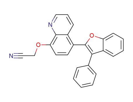 Acetonitrile, [[5-(3-phenyl-2-benzofuranyl)-8-quinolinyl]oxy]-