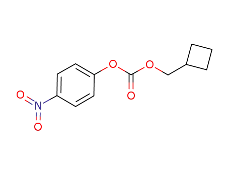 Molecular Structure of 640729-35-7 (Carbonic acid, cyclobutylmethyl 4-nitrophenyl ester)