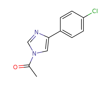 1H-Imidazole, 1-acetyl-4-(4-chlorophenyl)-