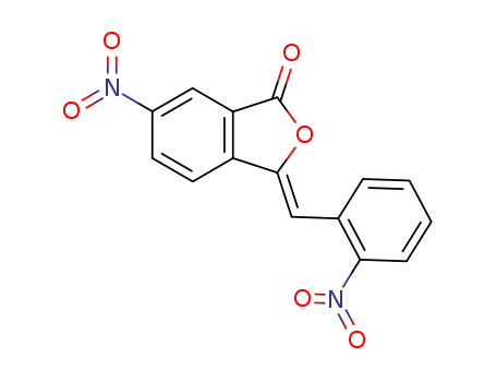 1(3H)-Isobenzofuranone, 6-nitro-3-[(2-nitrophenyl)methylene]-