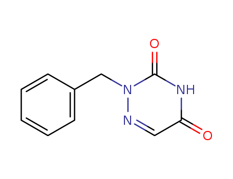 1,2,4-Triazine-3,5(2H,4H)-dione, 2-(phenylmethyl)-