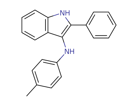 1H-Indol-3-amine, N-(4-methylphenyl)-2-phenyl-